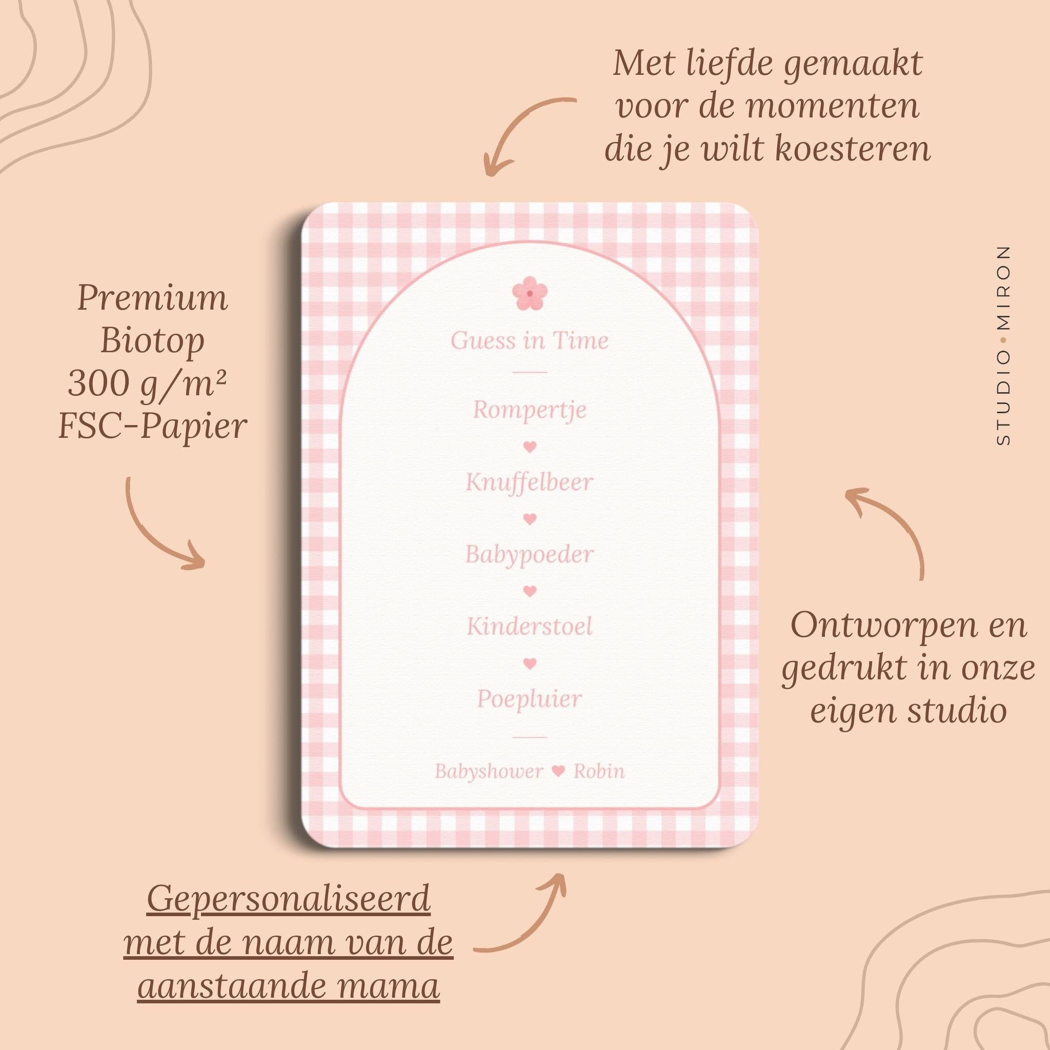 Spellenpakket 1 | Gingham Roze