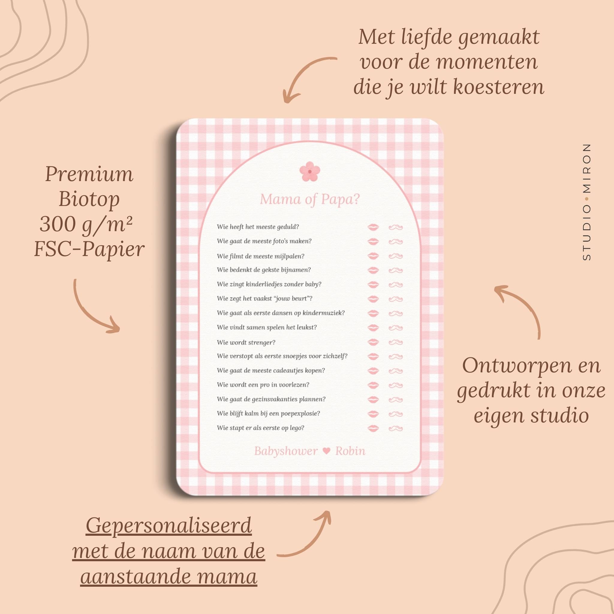 Spellenpakket 2 | Gingham Roze